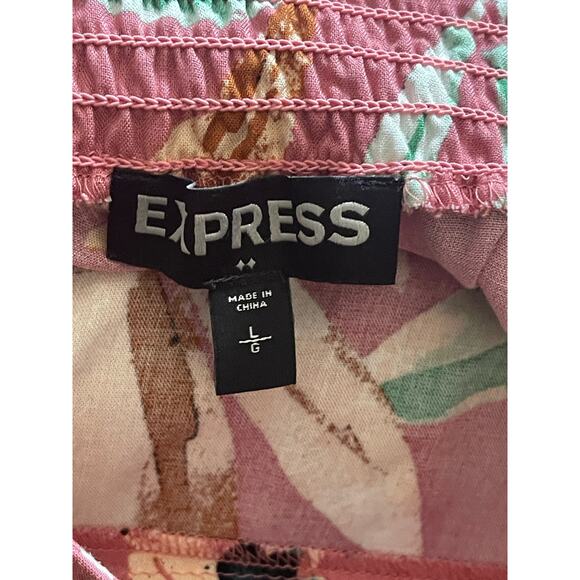 Express Floral‎ Faux Wrap Maxi Skirt - Picture 4 of 5